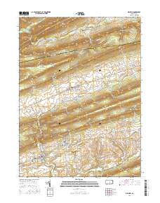 Millheim 2016 topographic map thumbnail