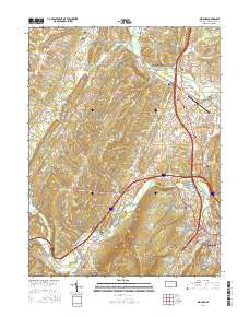 Bedford 2016 topographic map thumbnail