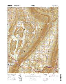 Everett West 2016 topographic map thumbnail