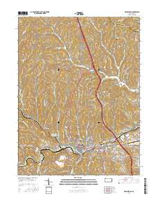Waynesburg 2016 topographic map thumbnail