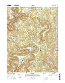 Markleton 2016 topographic map thumbnail