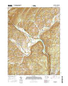 Alexandria 2016 topographic map thumbnail