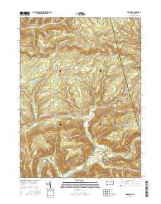 Barbours 2016 topographic map thumbnail