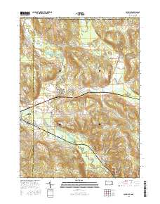 Columbus 2016 topographic map thumbnail