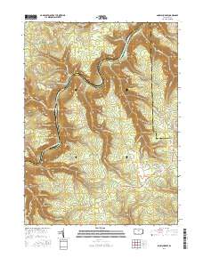 Snow Shoe NW 2016 topographic map thumbnail