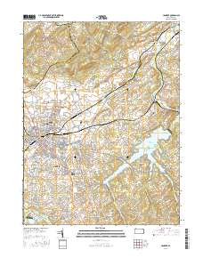 Hanover 2016 topographic map thumbnail