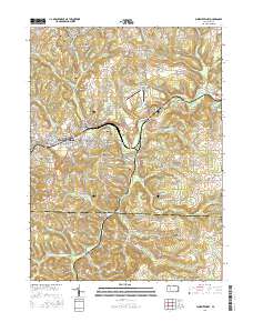 Punxsutawney 2016 topographic map thumbnail