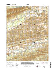 Middleburg 2016 topographic map thumbnail