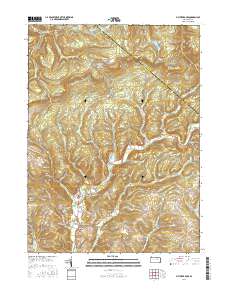 Picture Rocks 2016 topographic map thumbnail