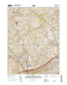 Ambler 2016 topographic map thumbnail