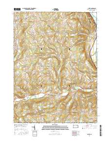 Ulster 2016 topographic map thumbnail