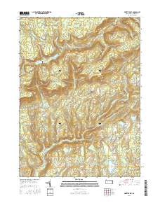 Sweet Valley 2016 topographic map thumbnail