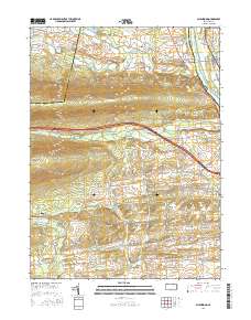 Allenwood 2016 topographic map thumbnail