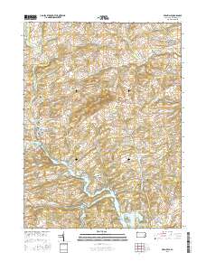 Bernville 2016 topographic map thumbnail