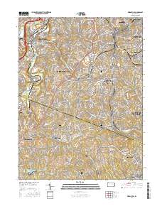 Bridgeville 2016 topographic map thumbnail
