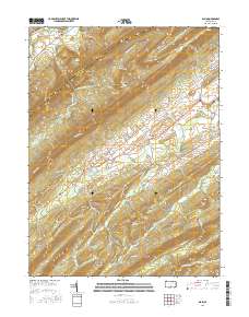 Blain 2016 topographic map thumbnail