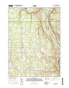 Beaver Center 2016 topographic map thumbnail