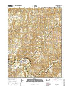 Avonmore 2016 topographic map thumbnail