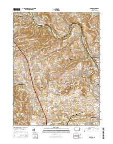 Cementon 2016 topographic map thumbnail