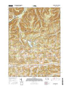 Crooked Creek 2016 topographic map thumbnail