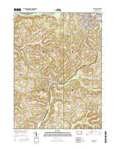 Du Bois 2016 topographic map thumbnail