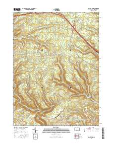 Elliott Park 2016 topographic map thumbnail