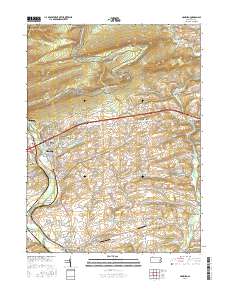Hamburg 2016 topographic map thumbnail