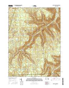 Dutch Mountain 2016 topographic map thumbnail