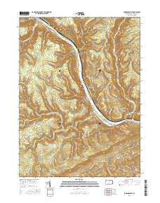 Farrandsville 2016 topographic map thumbnail