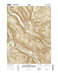 Cochranton 2016 topographic map thumbnail