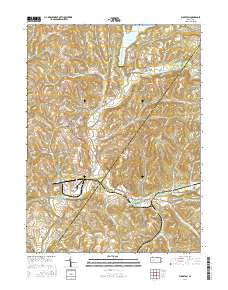 Elderton 2016 topographic map thumbnail