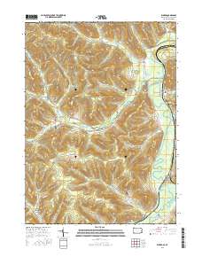 Eldred 2016 topographic map thumbnail