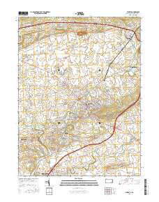 Ephrata 2016 topographic map thumbnail