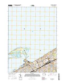 Erie North 2016 topographic map thumbnail