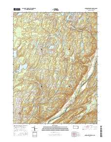 Lake Maskenozha 2016 topographic map thumbnail