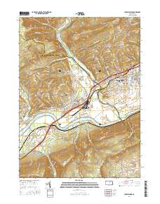 Jersey Shore 2016 topographic map thumbnail
