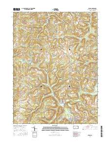 Irvona 2016 topographic map thumbnail