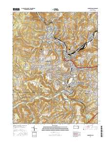 Johnstown 2016 topographic map thumbnail