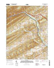 Mifflintown 2016 topographic map thumbnail