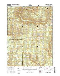 Marienville West 2016 topographic map thumbnail