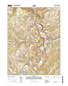Meyersdale 2016 topographic map thumbnail