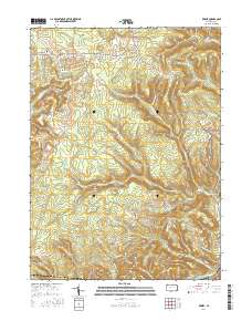 Kersey 2016 topographic map thumbnail