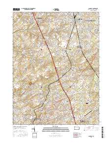 Lansdale 2016 topographic map thumbnail