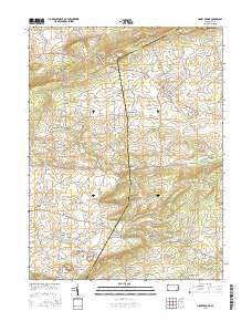 Honey Brook 2016 topographic map thumbnail