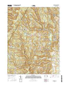 Kingwood 2016 topographic map thumbnail