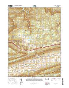 Loganton 2016 topographic map thumbnail