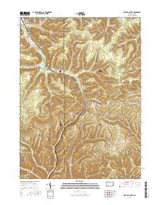 Keating Summit 2016 topographic map thumbnail