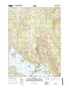 Linesville 2016 topographic map thumbnail