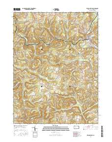 Reynoldsville 2016 topographic map thumbnail