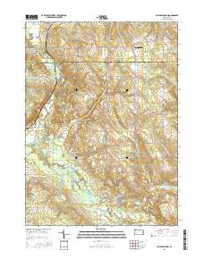 Millers Station 2016 topographic map thumbnail